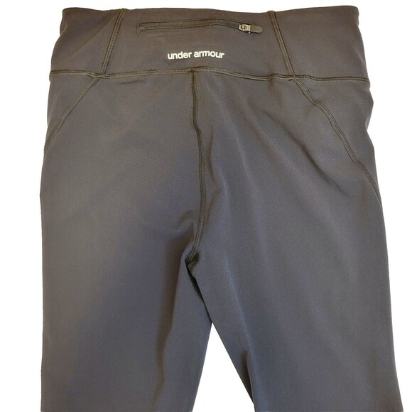 Under Armour Black High Rise Capri SM/P Athletic Women Pants/Leggings - Picture 5 of 9